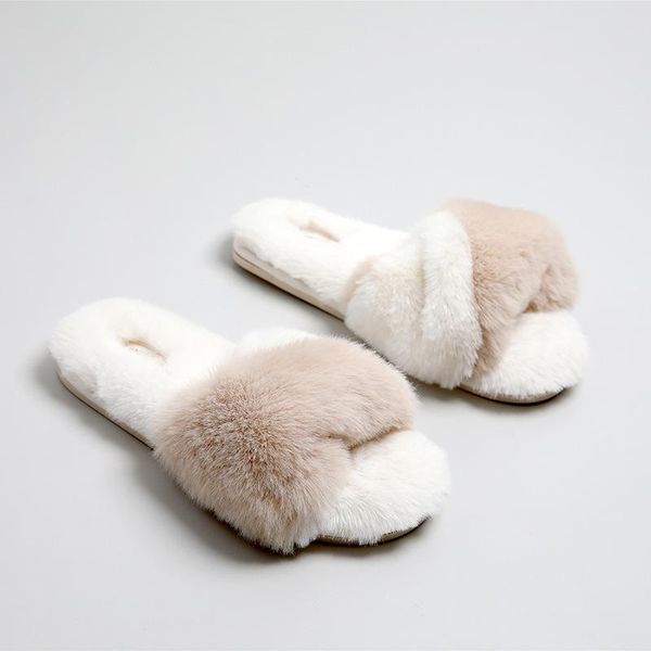 slippers fluffy women fur winter warm indoor shoes flat ladies artificial non-slip christmas gifts, Black
slippers fluffy women fur winter warm indoor shoes flat ladies artificial non-slip christmas gifts, Black