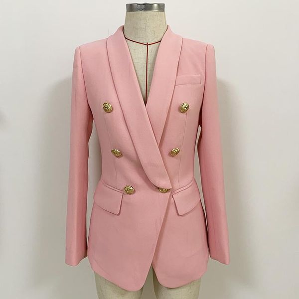 women's suits & blazers nice est designer blazer double breasted lion buttons shawl collar jacket, White;black
women's suits & blazers nice est designer blazer double breasted lion buttons shawl collar jacket, White;black