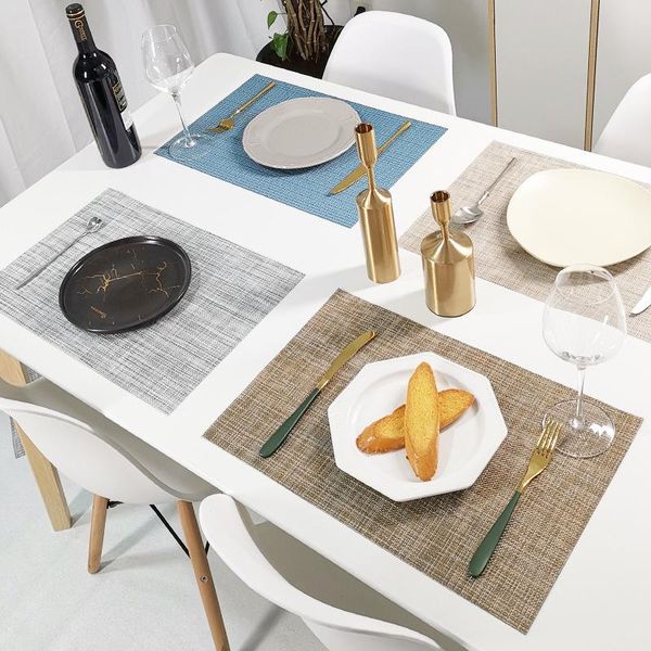 mats & pads nordic bamboo texture weave placemat el home western pvc table mat linen no wash water oil proof heat insulation
mats & pads nordic bamboo texture weave placemat el home western pvc table mat linen no wash water oil proof heat insulation