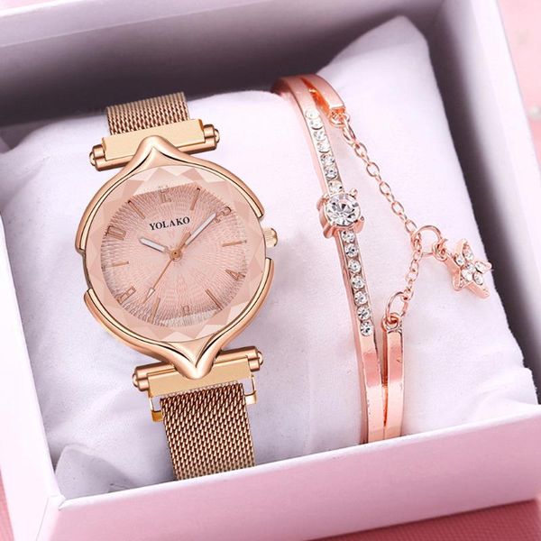 wristwatches women magnet buckle oval shape watch bracelet set luxury ladies mesh belt quartz for female gift clock, Slivery;brown
wristwatches women magnet buckle oval shape watch bracelet set luxury ladies mesh belt quartz for female gift clock, Slivery;brown