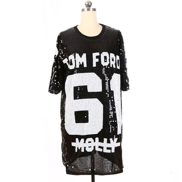 dresses night sequin digital celebration ds singer 61 letter round neck pullover performance dress, Black;gray
dresses night sequin digital celebration ds singer 61 letter round neck pullover performance dress, Black;gray