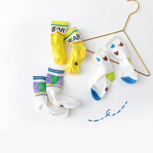 socks 3 pairs color-blocking letters boys and girls tube autumn winter keep warm absorb sweat for 3-12 years old kids, Pink;yellow
socks 3 pairs color-blocking letters boys and girls tube autumn winter keep warm absorb sweat for 3-12 years old kids, Pink;yellow