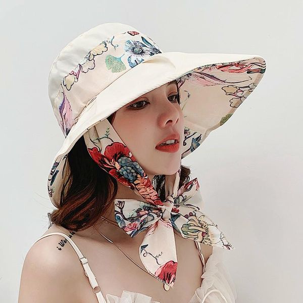 wide brim hats 2021 summer female eelegant bow sun cotton foldable printing anti-uv beach hat women bucket fisherman, Blue;gray
wide brim hats 2021 summer female eelegant bow sun cotton foldable printing anti-uv beach hat women bucket fisherman, Blue;gray