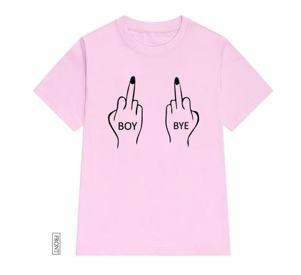 women's t-shirt boy bye finger print women tshirt cotton casual funny t shirt lady yong girl tee 5 colors drop ship p884, White
women's t-shirt boy bye finger print women tshirt cotton casual funny t shirt lady yong girl tee 5 colors drop ship p884, White