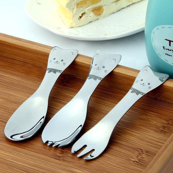 spoons cartoon cat pattern dessert 2 in 1 sweets ice cream 304 stainless steel tableware
spoons cartoon cat pattern dessert 2 in 1 sweets ice cream 304 stainless steel tableware