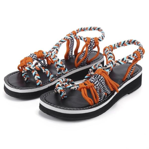 summer sandals women flip flops bandage designer elastic band ladies gladiator sandal shoes zapatos mujer 2021, Black
summer sandals women flip flops bandage designer elastic band ladies gladiator sandal shoes zapatos mujer 2021, Black