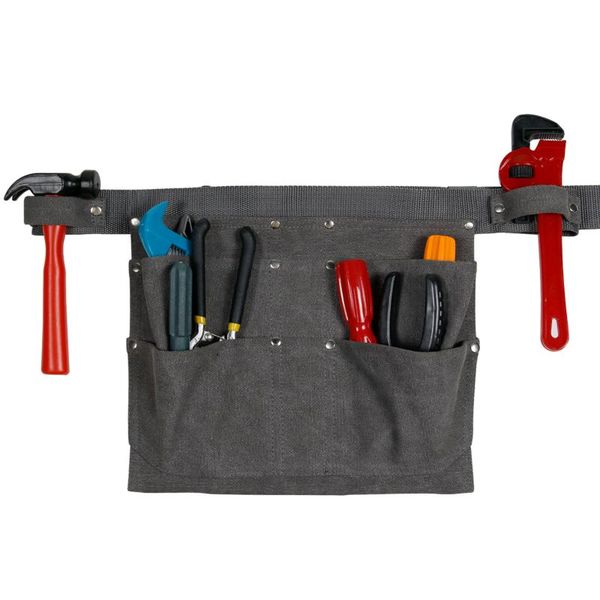 canvas hardware purse outdoor men's tools large capacity storage bag parts & accessories, Black
canvas hardware purse outdoor men's tools large capacity storage bag parts & accessories, Black