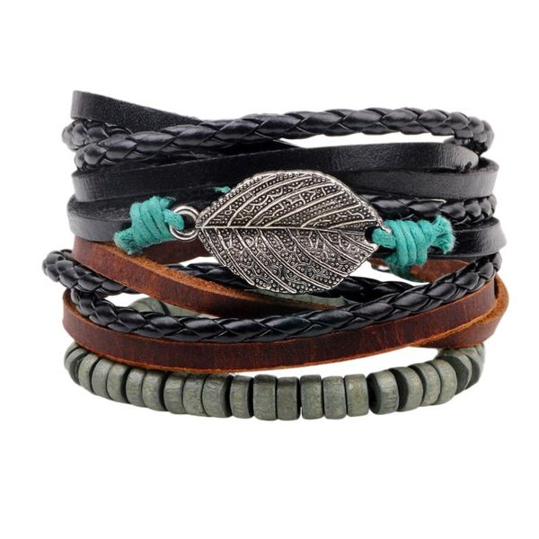 charm bracelets 3pcs durable creative hand woven bracelet woman wrist chian leather simple for, Golden;silver
charm bracelets 3pcs durable creative hand woven bracelet woman wrist chian leather simple for, Golden;silver