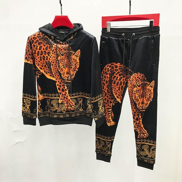 jogging clothing wz09144 fashion men's sets 2021 runway luxury european design party style, Black;red
jogging clothing wz09144 fashion men's sets 2021 runway luxury european design party style, Black;red