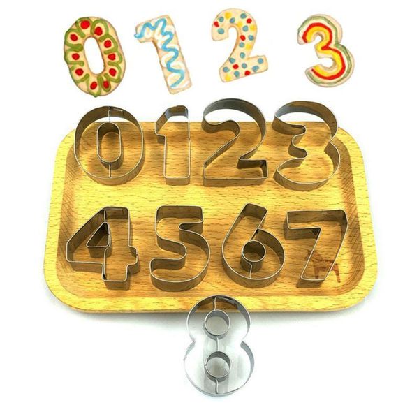 baking moulds cookie cutter mould 9pcs/set10 pcs/set 0-9 number shape molds cute candy biscuit mold diy tools stainless steel
baking moulds cookie cutter mould 9pcs/set10 pcs/set 0-9 number shape molds cute candy biscuit mold diy tools stainless steel