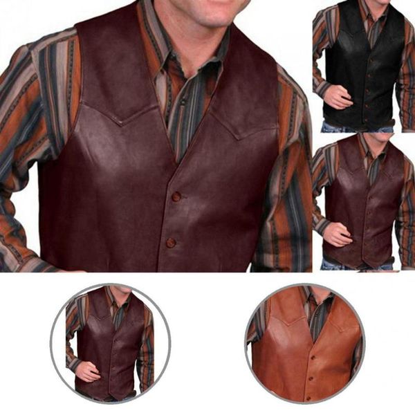 men' tank stylish men waistcoat solid color great stitching medieval sleeveless, White;black
men' tank stylish men waistcoat solid color great stitching medieval sleeveless, White;black