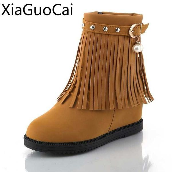 boots autumn and winter tassel women's cotton yellow ladies ankle velvet rubber flat, Black
boots autumn and winter tassel women's cotton yellow ladies ankle velvet rubber flat, Black