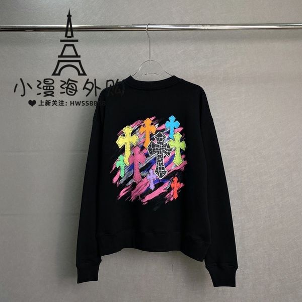 brand crosin new / crosin 20 chrome/hearts round neck ch long sleeve sweater ch pullover couple graffiti coat for men and w, Black
brand crosin new / crosin 20 chrome/hearts round neck ch long sleeve sweater ch pullover couple graffiti coat for men and w, Black