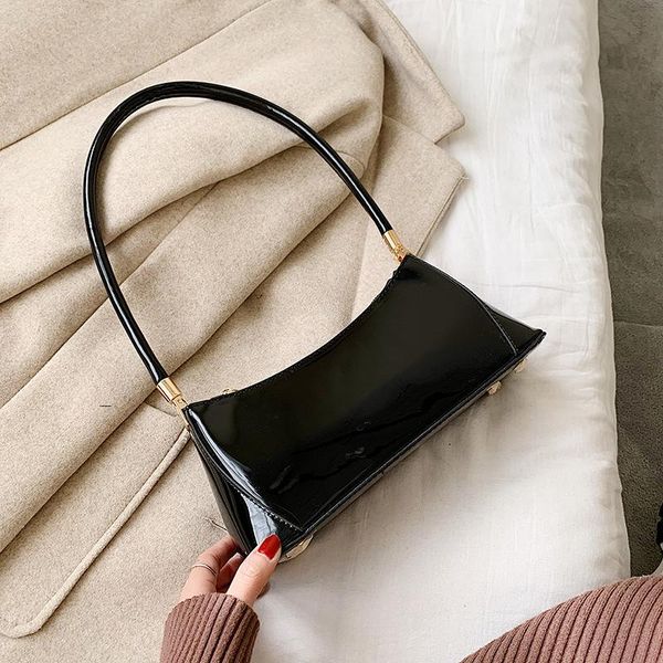 evening bags fashion patent leather underarm bag for women 2021 women's trending shoulder handbags and purses design baguette totes
evening bags fashion patent leather underarm bag for women 2021 women's trending shoulder handbags and purses design baguette totes