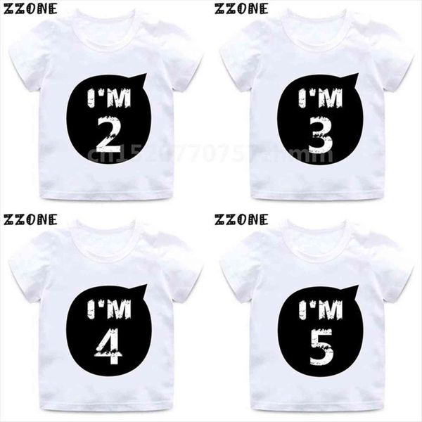 boys girls im 1 10 years number print t shirt kids happy birthday present clothes children cartoon funny baby, Blue
boys girls im 1 10 years number print t shirt kids happy birthday present clothes children cartoon funny baby, Blue