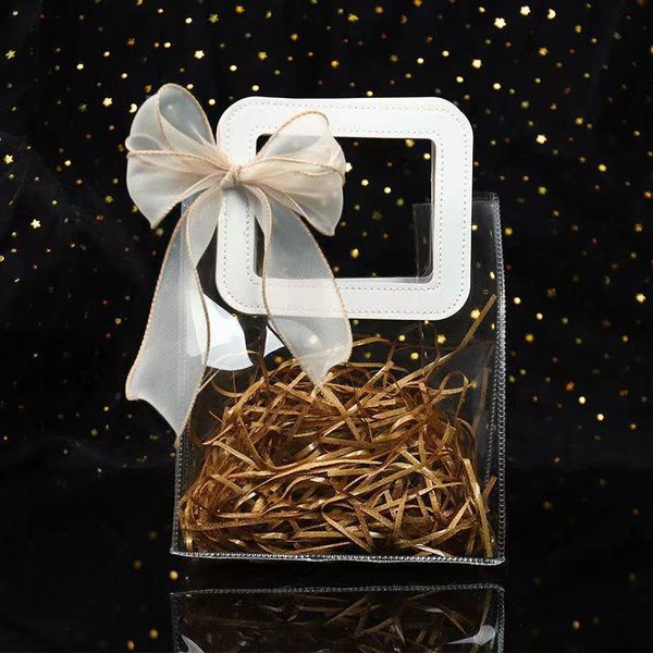 gift wrap bags with handle transparent packaging pvc clear bag wedding party favor boxes decoration christmas gifts candy cookie
gift wrap bags with handle transparent packaging pvc clear bag wedding party favor boxes decoration christmas gifts candy cookie