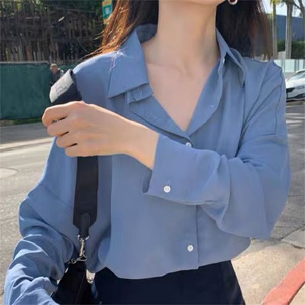 korean autumn chiffon blouse women loose vintage long sleeve shirt casual cardigan plus size s 11398 210512, White
korean autumn chiffon blouse women loose vintage long sleeve shirt casual cardigan plus size s 11398 210512, White