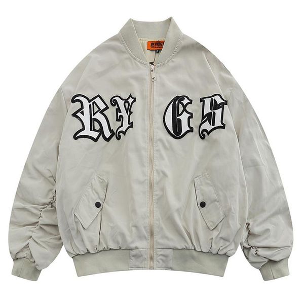 men's jackets men flight jacket apricot vintage bomber 2021 autumn male oversized v-neck letter embroidery baseball streetwear, Black;brown
men's jackets men flight jacket apricot vintage bomber 2021 autumn male oversized v-neck letter embroidery baseball streetwear, Black;brown