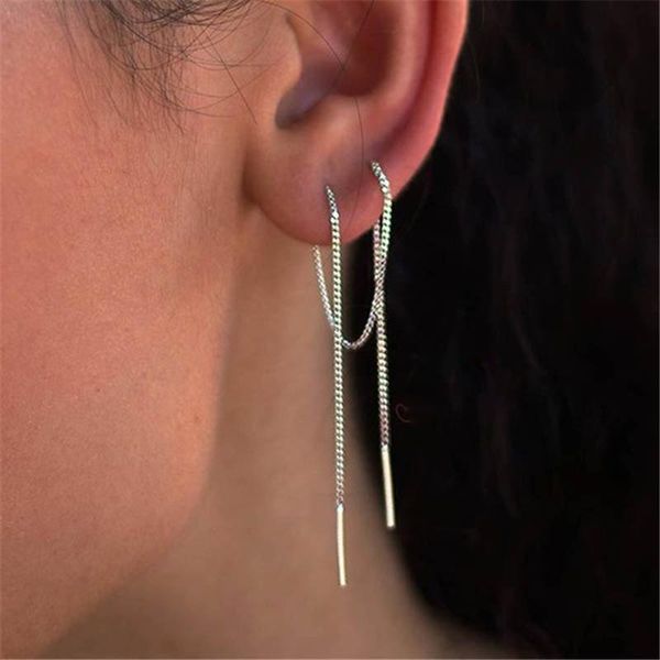 long tassel ear line thread threader drop earrings for women minimalist gold wire bars rolo chain 50e763 party favor
long tassel ear line thread threader drop earrings for women minimalist gold wire bars rolo chain 50e763 party favor