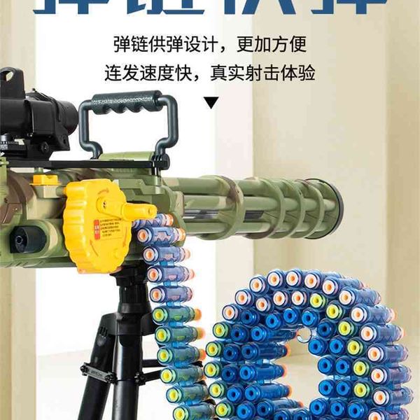 35gatling toy boy electric continuous soft bullet simulation super large children's mechanism heavy machine gun model
35gatling toy boy electric continuous soft bullet simulation super large children's mechanism heavy machine gun model