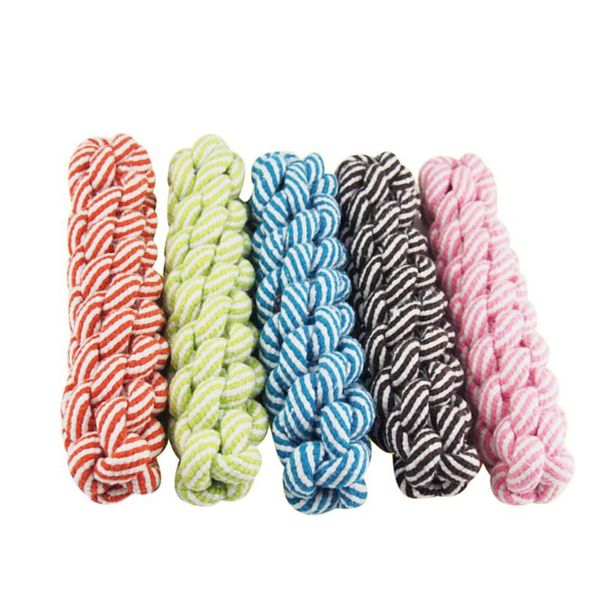 plush pet dog chew rope toy squeaker toys cotton knot molar interactive tooth cleaning supplies accessories cat 
plush pet dog chew rope toy squeaker toys cotton knot molar interactive tooth cleaning supplies accessories cat