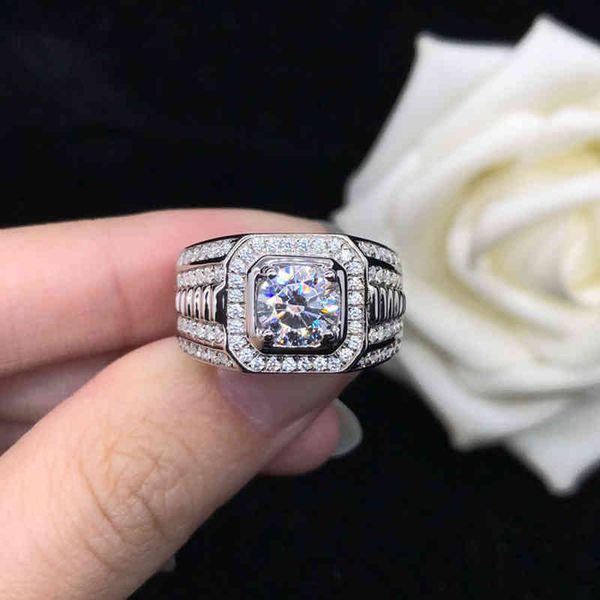 original 100% 925 sterling silver anniversary asymmetric d color vvs1 quality 1ct man moissanite ring gift, Slivery;golden
original 100% 925 sterling silver anniversary asymmetric d color vvs1 quality 1ct man moissanite ring gift, Slivery;golden