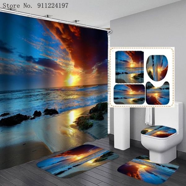 shower curtains 3d beautiful scenery waterproof curtain 4 piece carpet cover toilet bath mat sandy beach sunset bathroom
shower curtains 3d beautiful scenery waterproof curtain 4 piece carpet cover toilet bath mat sandy beach sunset bathroom