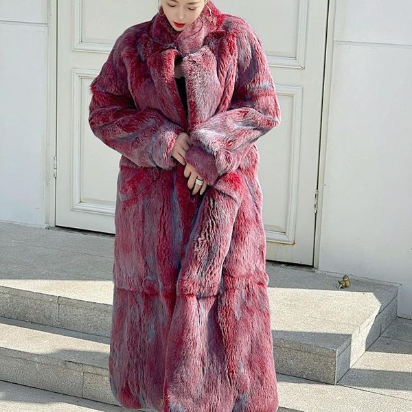 women's fur & faux 2021 women real rex coats with natural whole skin genuine long jackets overcoat luxury, Black
women's fur & faux 2021 women real rex coats with natural whole skin genuine long jackets overcoat luxury, Black