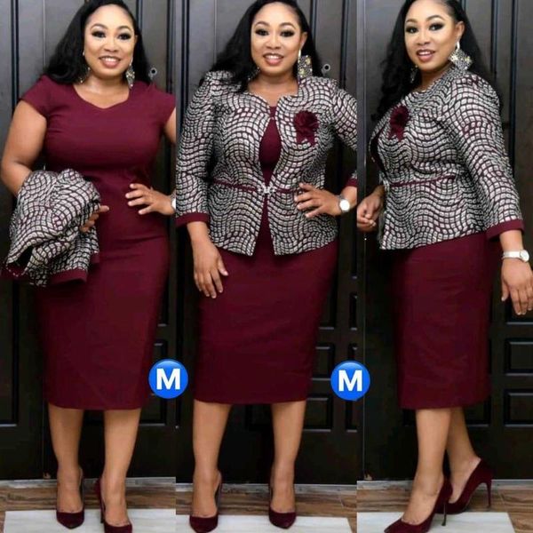 elegant 2 piece sets office plus size dress summer autumn midi 2021 casual o-neck bodycon dresses vestidos ethnic clothing, Red
elegant 2 piece sets office plus size dress summer autumn midi 2021 casual o-neck bodycon dresses vestidos ethnic clothing, Red