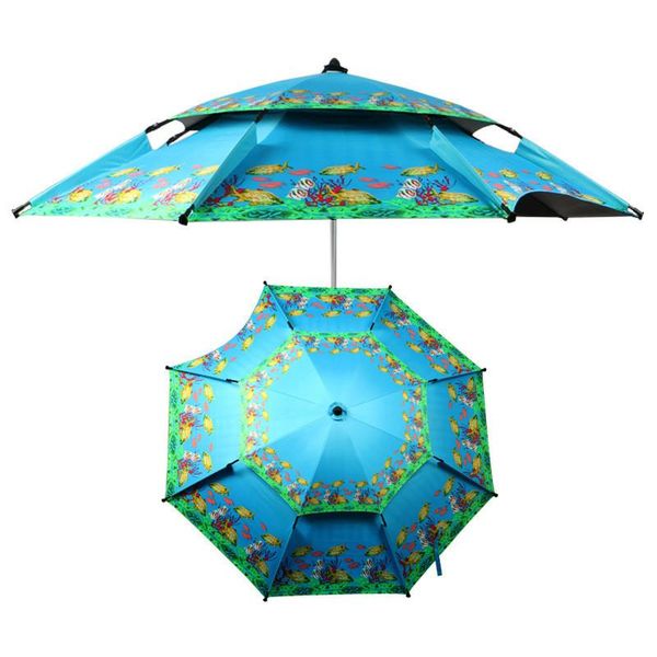 2.0 m 2.2 2.4 large size fishing umbrella foldable double layer outdoor rain-proof beach tent anti-uv sunshade awning hw186 tents and shelte
2.0 m 2.2 2.4 large size fishing umbrella foldable double layer outdoor rain-proof beach tent anti-uv sunshade awning hw186 tents and shelte