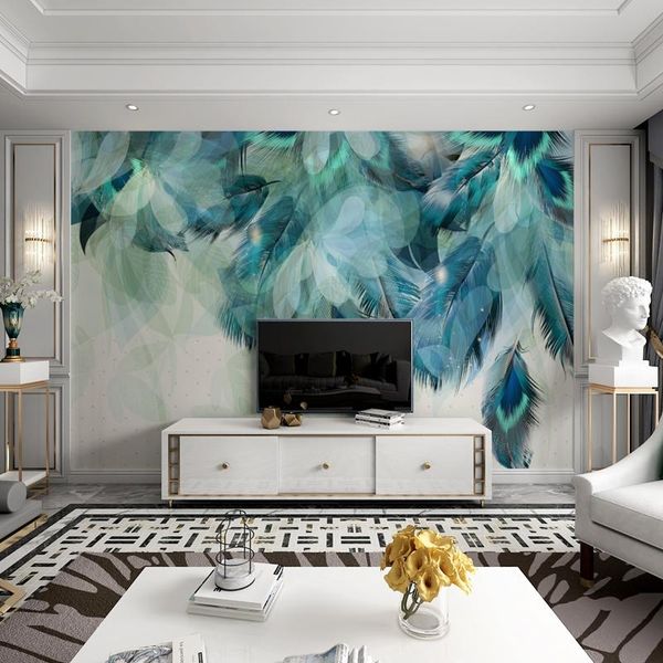 wallpapers modern simple feather tv background wall mural 3d nordic living room bedroom film and television decorative wallpaper
wallpapers modern simple feather tv background wall mural 3d nordic living room bedroom film and television decorative wallpaper