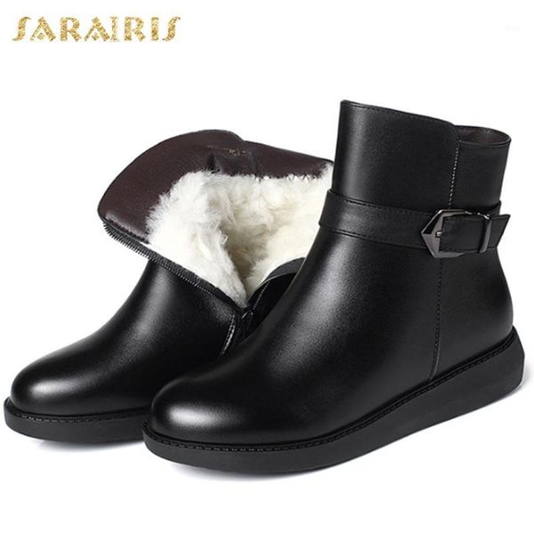 boots sarairis warm winter woman shoes platform comfortable genuine leather add fur fashion ladies big size 431 06xs, Black
boots sarairis warm winter woman shoes platform comfortable genuine leather add fur fashion ladies big size 431 06xs, Black