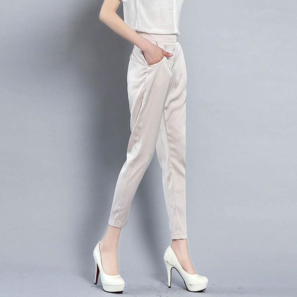 women's pants & capris women fashion solid color casual trousers chic business work wear harem summer ankle-length plus size, Black;white
women's pants & capris women fashion solid color casual trousers chic business work wear harem summer ankle-length plus size, Black;white