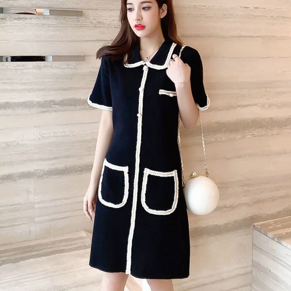 dress vintage ladies women's mesh short turn-down collar buttons elegant fashion pockets dressed in nightgown, Black;gray
dress vintage ladies women's mesh short turn-down collar buttons elegant fashion pockets dressed in nightgown, Black;gray