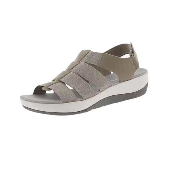 sandals 2021 summer ladies thick sole fish mouth large side air permeable, Black
sandals 2021 summer ladies thick sole fish mouth large side air permeable, Black