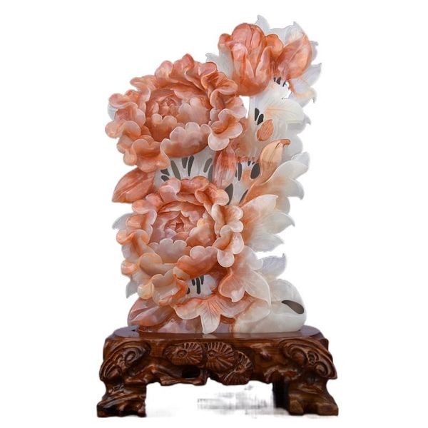decorative objects & figurines twinkling stars red flower ice jade peony flowers and birds rough stone ornaments chinese style living room d
decorative objects & figurines twinkling stars red flower ice jade peony flowers and birds rough stone ornaments chinese style living room d