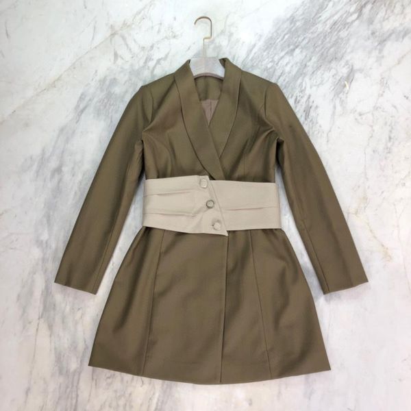 women's jackets sa09772 fashion women coats & 2021 runway luxury european design party style clothing, Black;brown
women's jackets sa09772 fashion women coats & 2021 runway luxury european design party style clothing, Black;brown