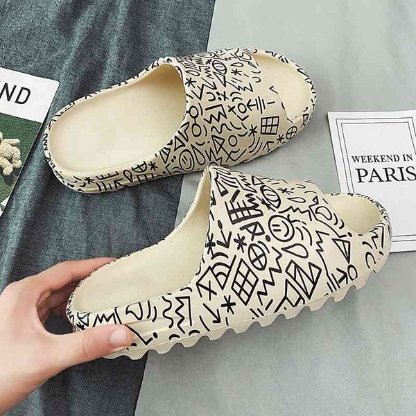 70% off outlet store slippers men graffiti pattern platform outdoor comfortable summber beach slides soft sole flip-flops room shoes {catego, Black
70% off outlet store slippers men graffiti pattern platform outdoor comfortable summber beach slides soft sole flip-flops room shoes {catego, Black