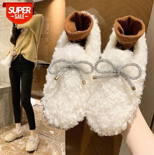 women's plush shoes for outer wear, flat bottom and velvet, a pedal cotton scoop, versatile peas #q44q
women's plush shoes for outer wear, flat bottom and velvet, a pedal cotton scoop, versatile peas #q44q