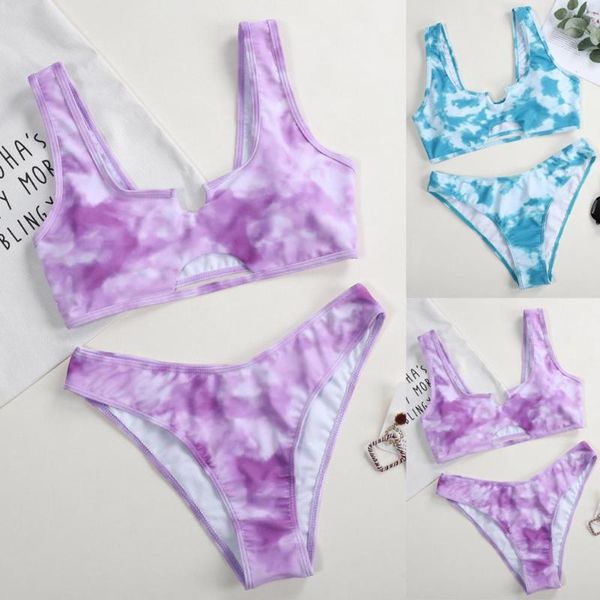 two-piece suits gradient bikini set women halter tie-dye high cut underwire swimsuit brazilian bathing suit waist swimwear biquini f3
two-piece suits gradient bikini set women halter tie-dye high cut underwire swimsuit brazilian bathing suit waist swimwear biquini f3