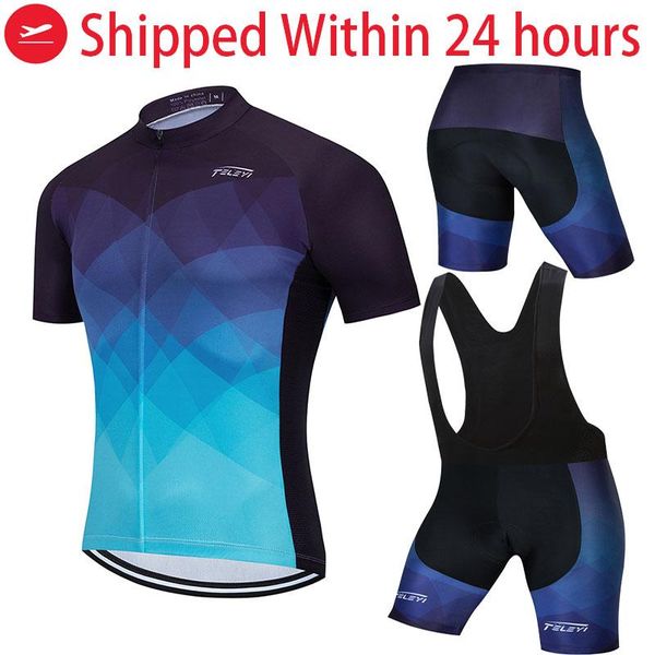 racing sets 2021 men summer jersey bike clothing ropa cycling wear hombre bycicle mtb bib short set, Black;blue
racing sets 2021 men summer jersey bike clothing ropa cycling wear hombre bycicle mtb bib short set, Black;blue