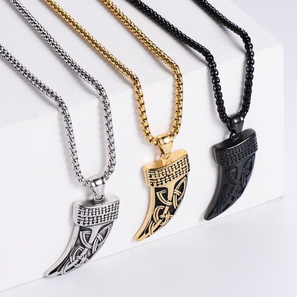 men necklace wolf teeth charm pendant necklaces stainless steel /gold 5 size chains hip hop jewelry gift for him, Silver
men necklace wolf teeth charm pendant necklaces stainless steel /gold 5 size chains hip hop jewelry gift for him, Silver