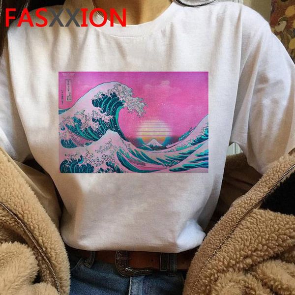 women's t-shirt vaporwave aesthetic tshirt women harajuku couple streetwear vintage kawaii tees, White
women's t-shirt vaporwave aesthetic tshirt women harajuku couple streetwear vintage kawaii tees, White