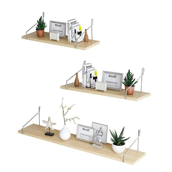 hooks & rails floating shelves wall mounted durable wooden boards and stainless steel brackets for living room, bedroom, kitchen decor
hooks & rails floating shelves wall mounted durable wooden boards and stainless steel brackets for living room, bedroom, kitchen decor