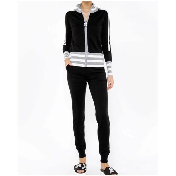 winter striped hit color stand collar woolen sweater + warm cashmere pants two pieces suits ladies casual sets f98 women's piece, White
winter striped hit color stand collar woolen sweater + warm cashmere pants two pieces suits ladies casual sets f98 women's piece, White