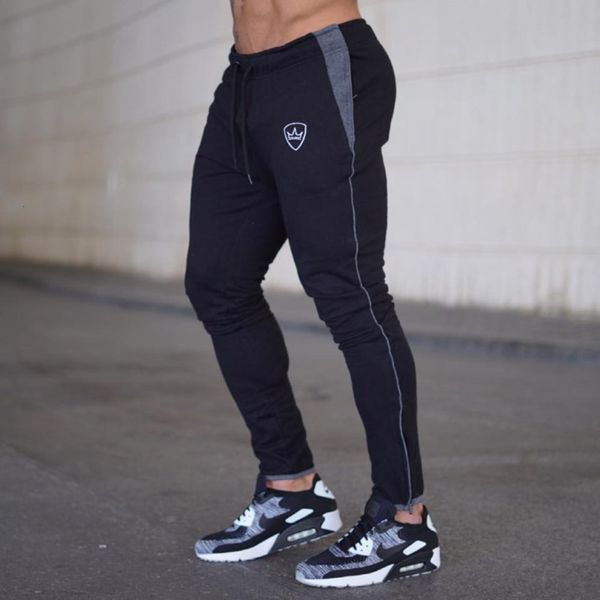 men's pants of men pencil fitness pants casual bodybuilding small male leg solid sweat long, Black
men's pants of men pencil fitness pants casual bodybuilding small male leg solid sweat long, Black