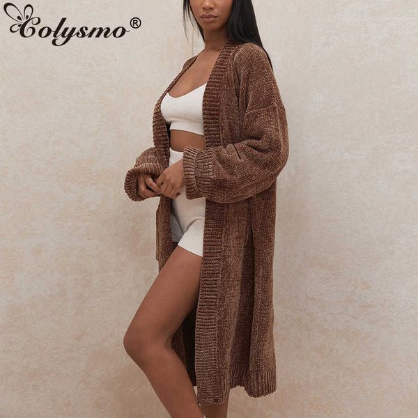 colysmo winter oversized sweater warm knitted cardigan pocket long sleeve brown loose knitwear coat women chic casual outfits 210527, White
colysmo winter oversized sweater warm knitted cardigan pocket long sleeve brown loose knitwear coat women chic casual outfits 210527, White