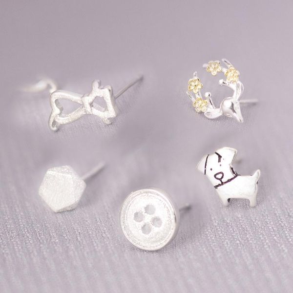 sterling silver pin exquisite small money, lovely animal image earrings, anti allergy 2021 trend hanging rings stud, Golden;silver
sterling silver pin exquisite small money, lovely animal image earrings, anti allergy 2021 trend hanging rings stud, Golden;silver