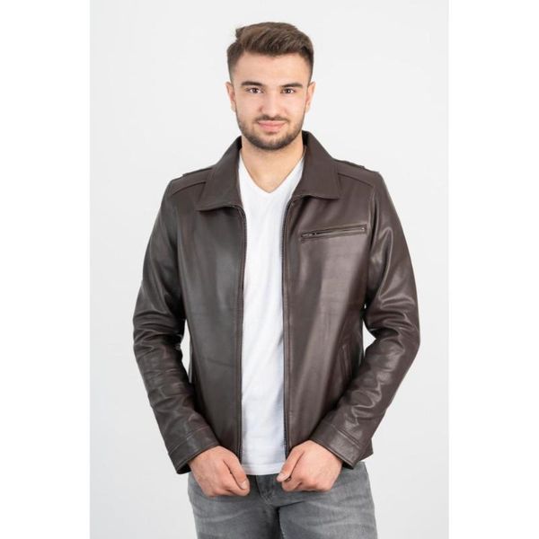 men's leather & faux genuine coats jacket 1st grade sheepskin coat vintage formal casual winter, Black
men's leather & faux genuine coats jacket 1st grade sheepskin coat vintage formal casual winter, Black