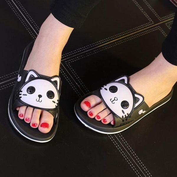wholesale women's summer slippers indoor bathroom home shoes female sandals outside cartoon animal slides ladies beach flip flop, Black
wholesale women's summer slippers indoor bathroom home shoes female sandals outside cartoon animal slides ladies beach flip flop, Black